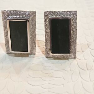 STERLING SILVER BLACK‎ ONYX HORIZONTAL CUFFLINKS